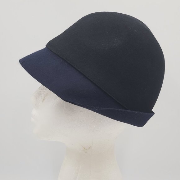 Vince Camuto 2-Tone Wool Cloche main image 7